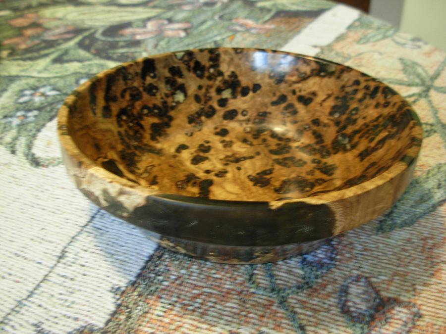 Holey Burl Bowl