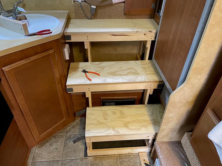 Step Modification to our Camper