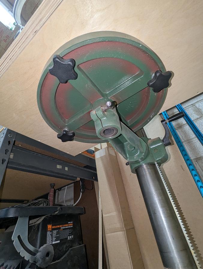Drill Press Table with storage 