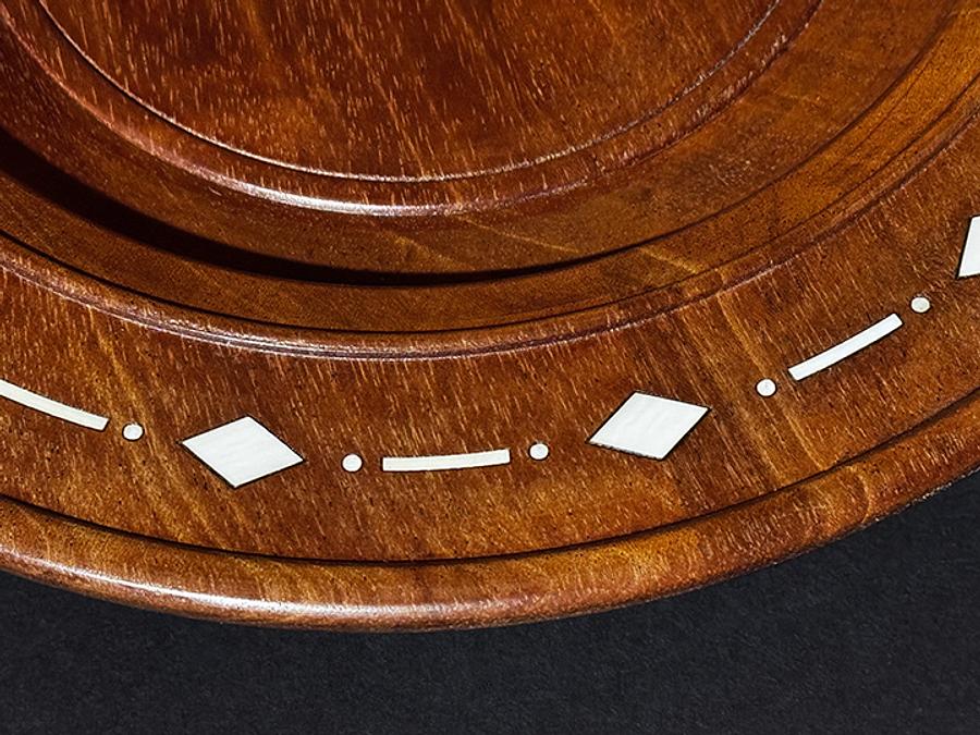 Cherry Bowl with Diamond boarder