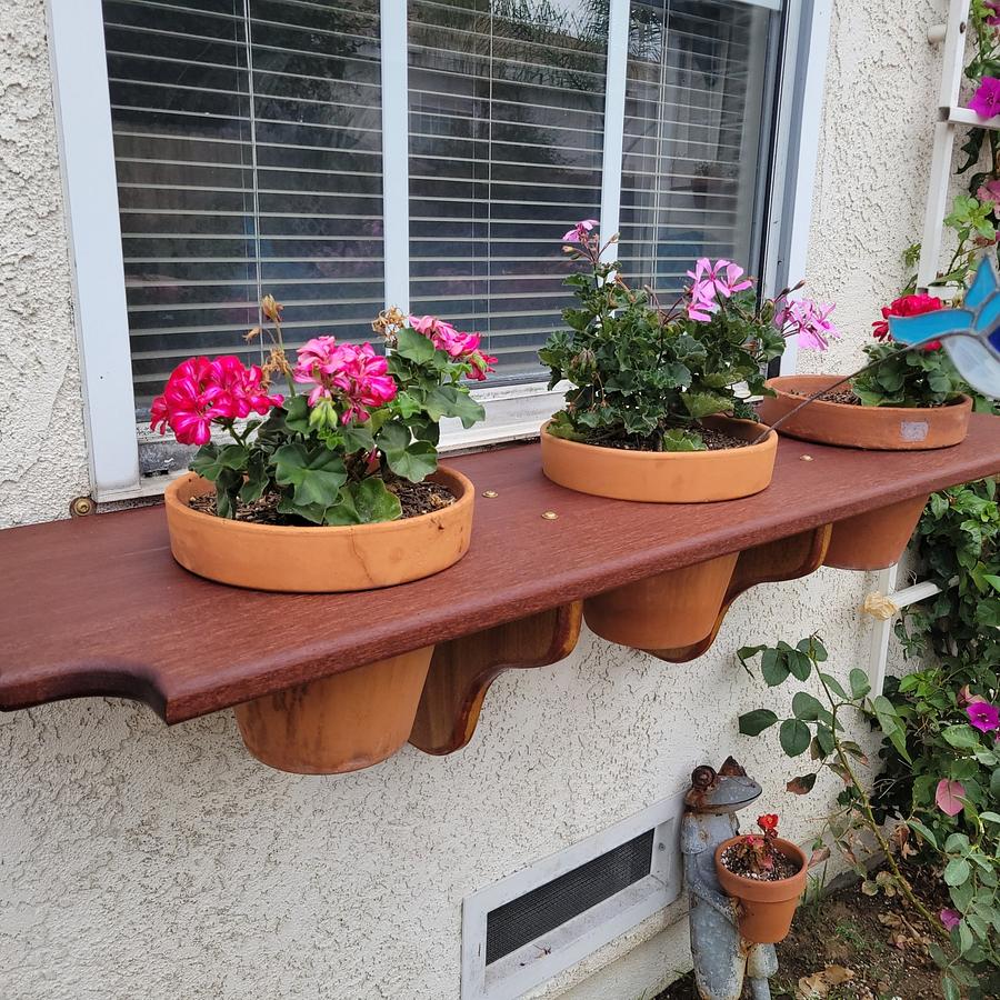 Ipe Plant Shelves