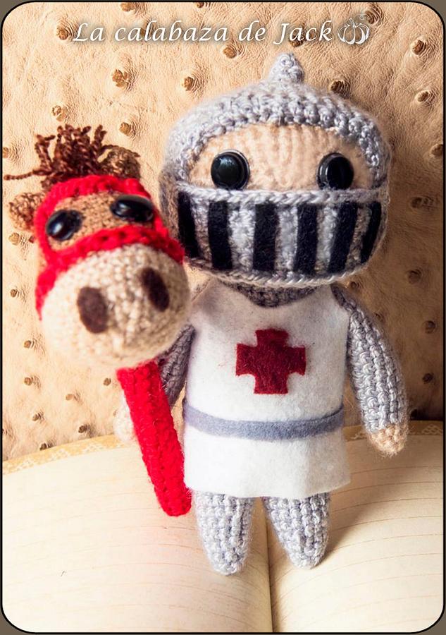 Templar Knigth Amigurumi - La Calabaza de Jack