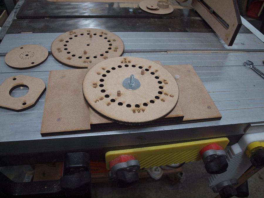 Drill Indexing jig for small parts.