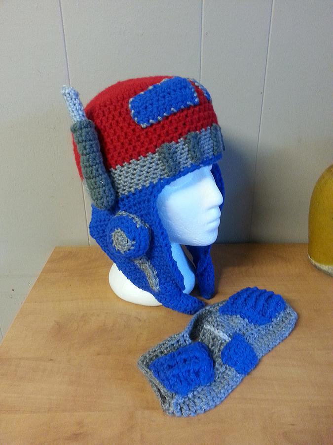 Transformer Optimus Prime reversable Hat