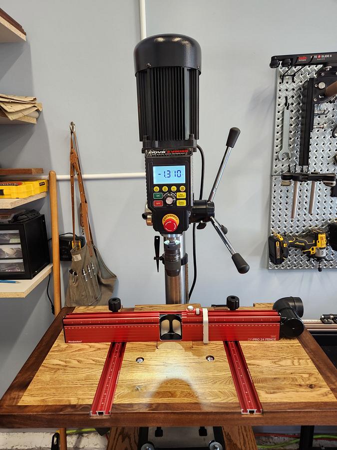 Dressing up my drill press