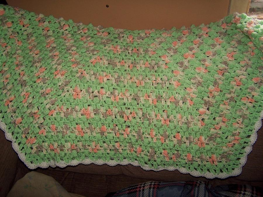 Hexagon baby blanket