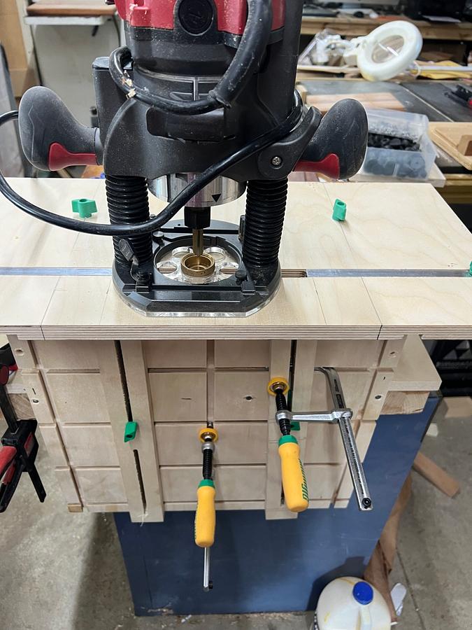 Microjig mortise jig