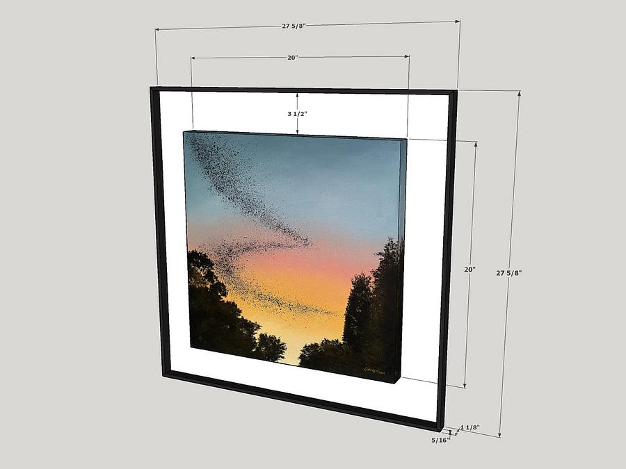 Display Frame for Canvas Painting