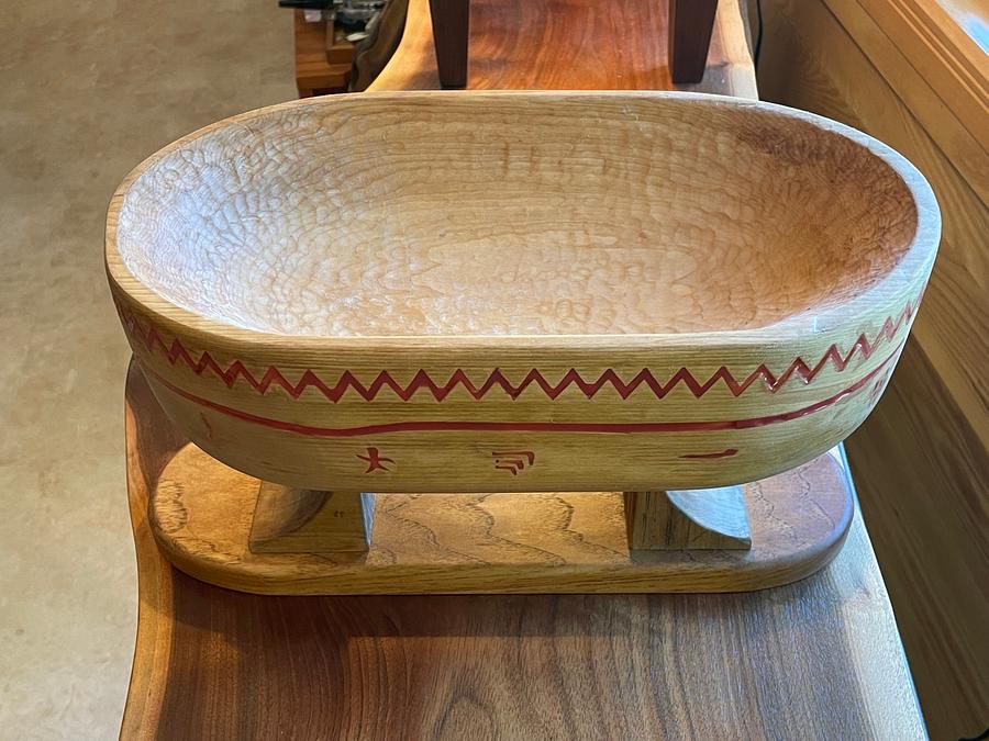 Wooden bowl