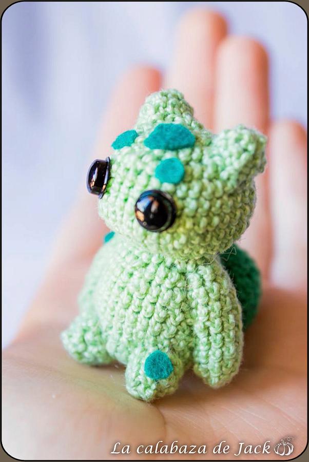 Bulbasaur Amigurumi - Pokemon - La Calabaza de Jack