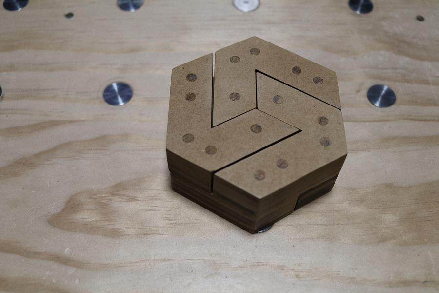 Hexagon Puzzle.