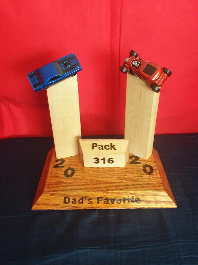 Trophies for Local Cub Scout Pack