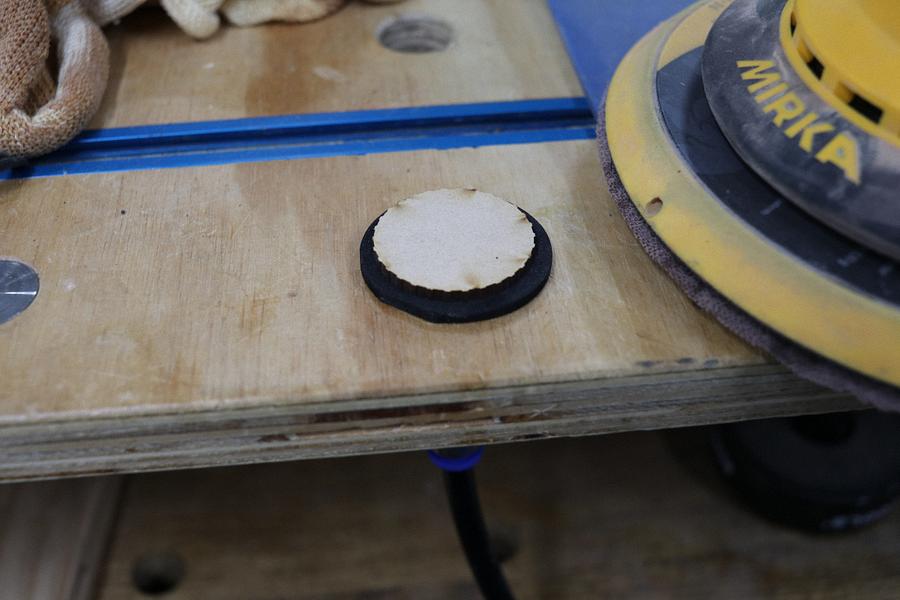 Shaping Small parts using AIR hold down.