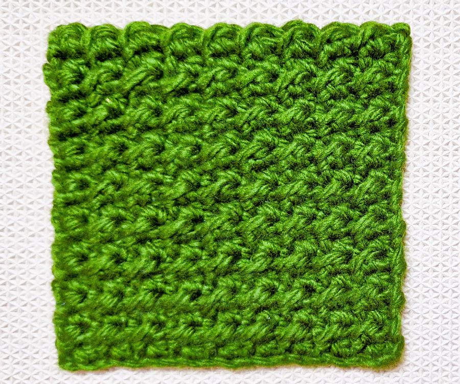 How To Make The Crochet Even Moss Stitch