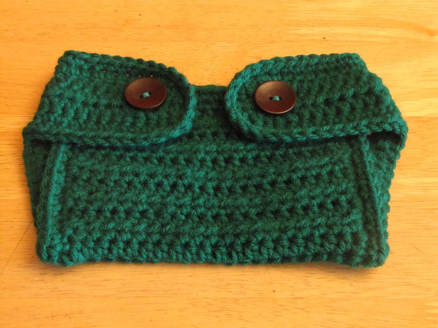 Frog - Hat, Diaper cover, mittens & Botties set