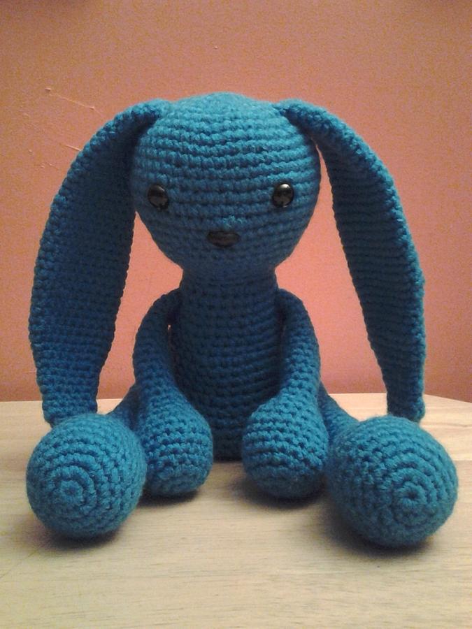 Blue the Alien Bunny