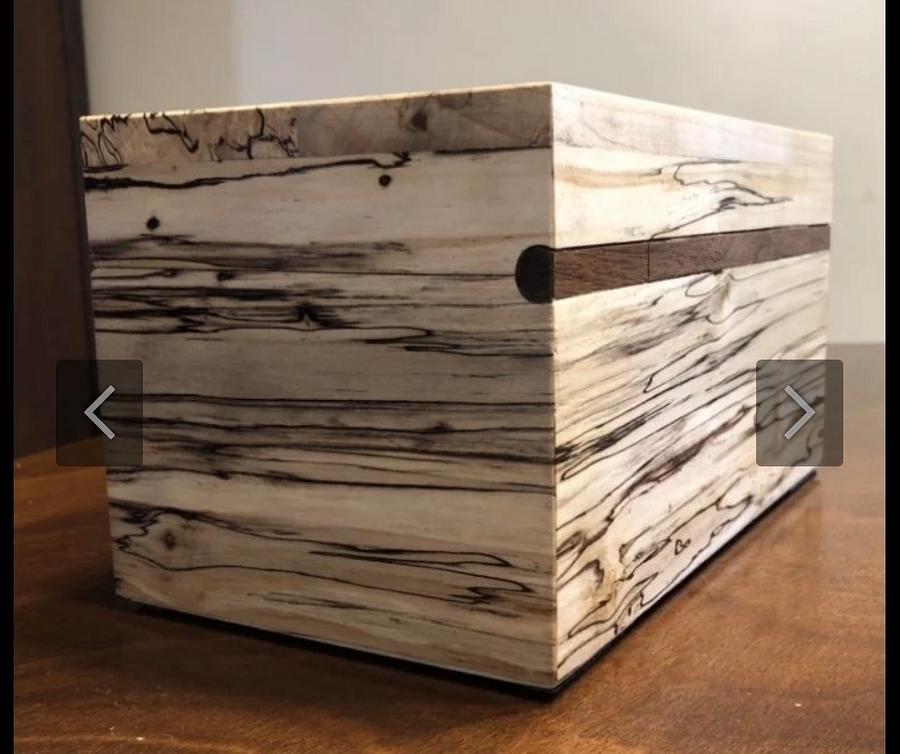 Spalted Maple Keepsake Box