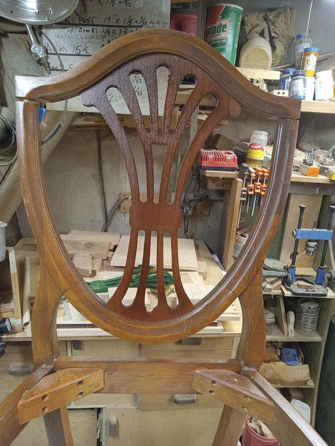 Antique dining chairs 