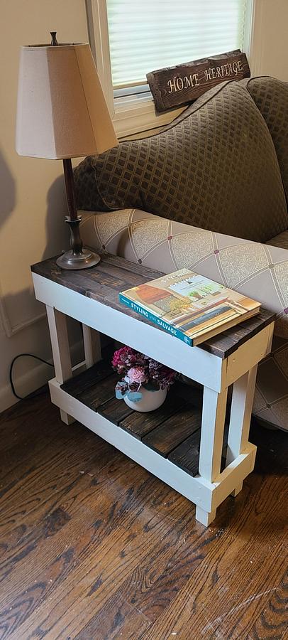 Farmhouse side table