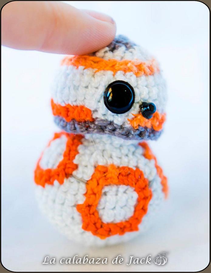 BB8 Amigurumi - Star Wars - La Calabaza de Jack