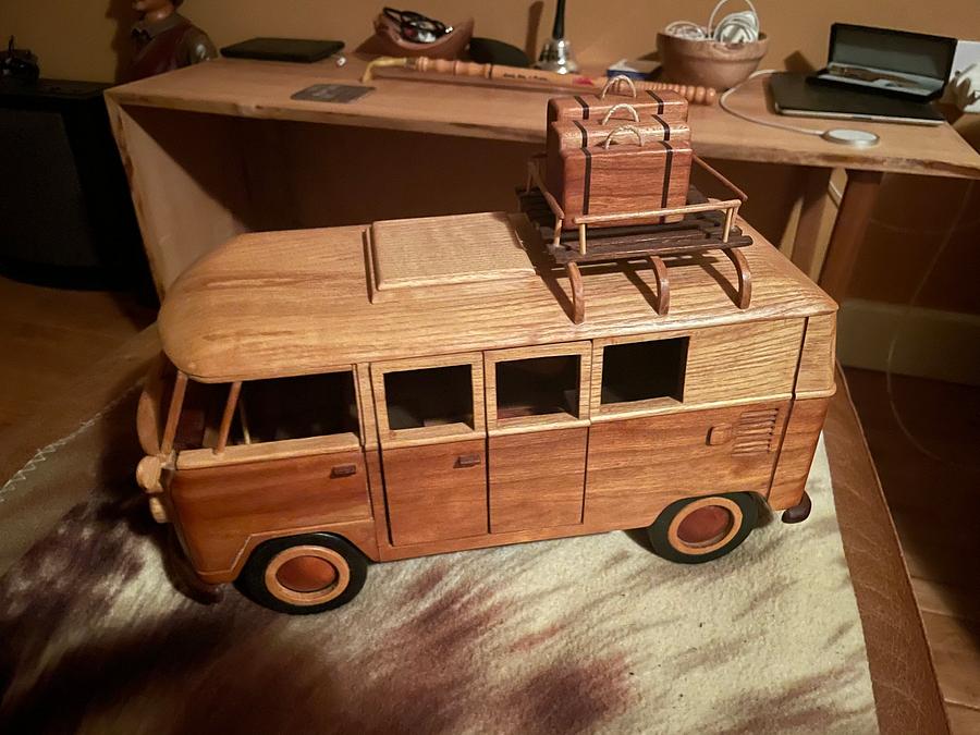 VW Campervan - My first wooden model build