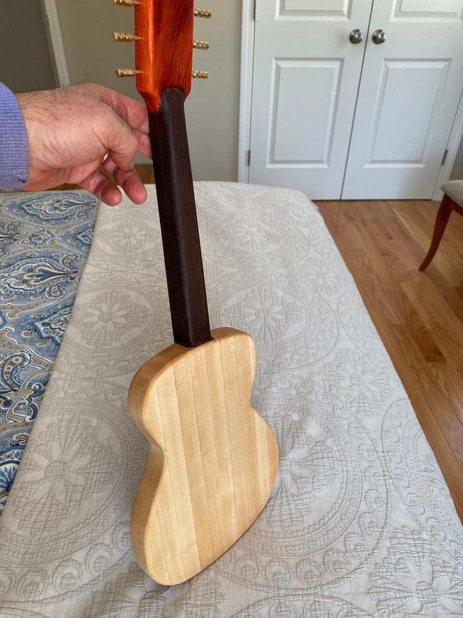 Guitar Cribbage Board