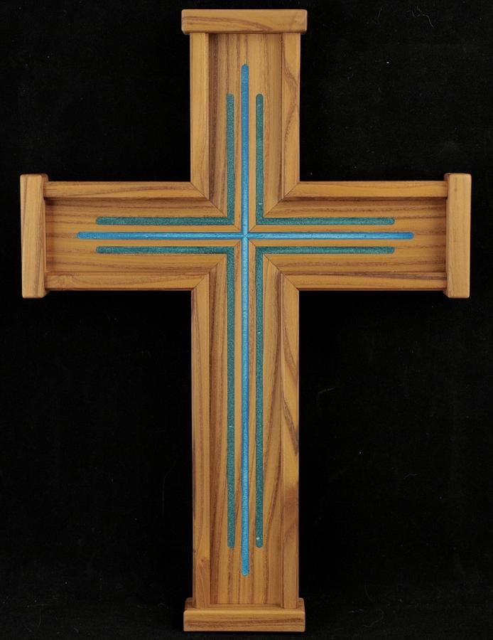 Crosses with simple inlay