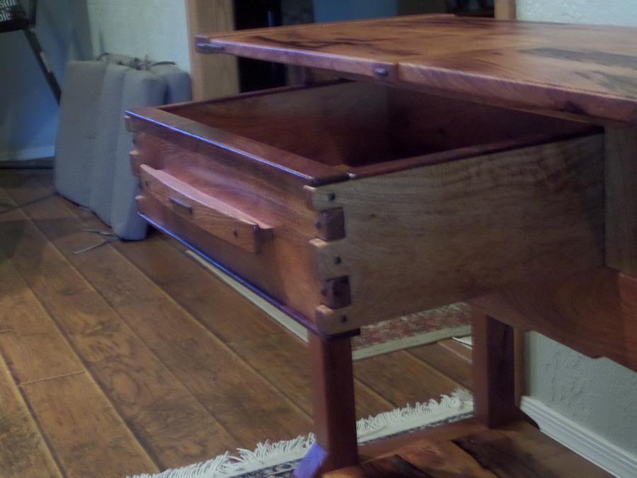Mesquite table with G&G details
