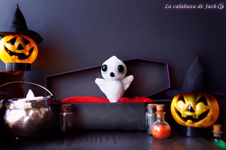 Ghost Amigurumi - La Calabaza de Jack