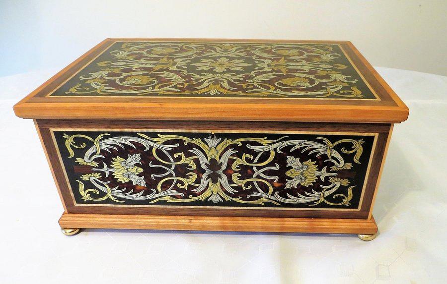 Karen - Boulle style marquetry Box number 1