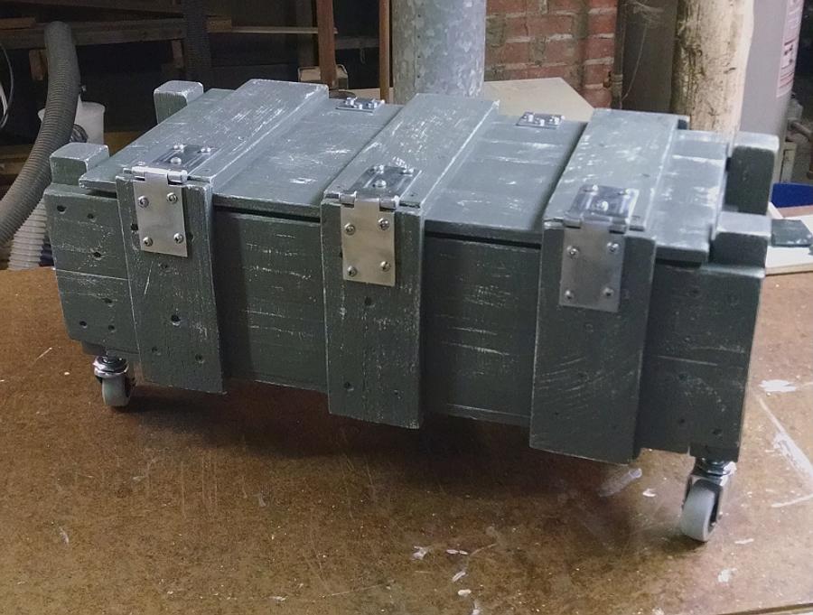 Rolling 'Ammo Box' Storage Unit