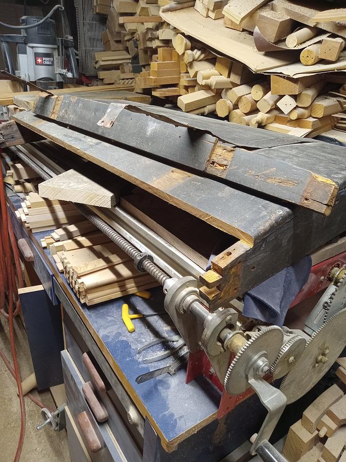 Restoring 1812 steamer trunk