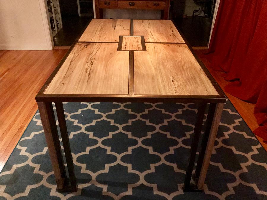 Wife's surprise dining table 