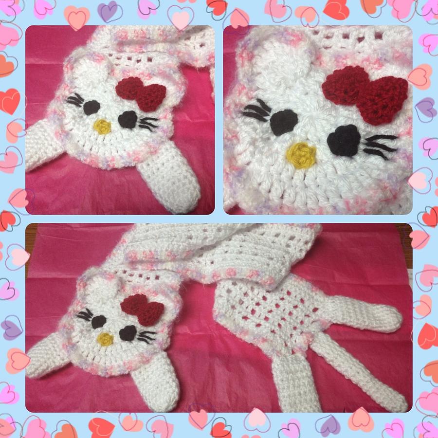 Hello Kitty Inspired Scarf