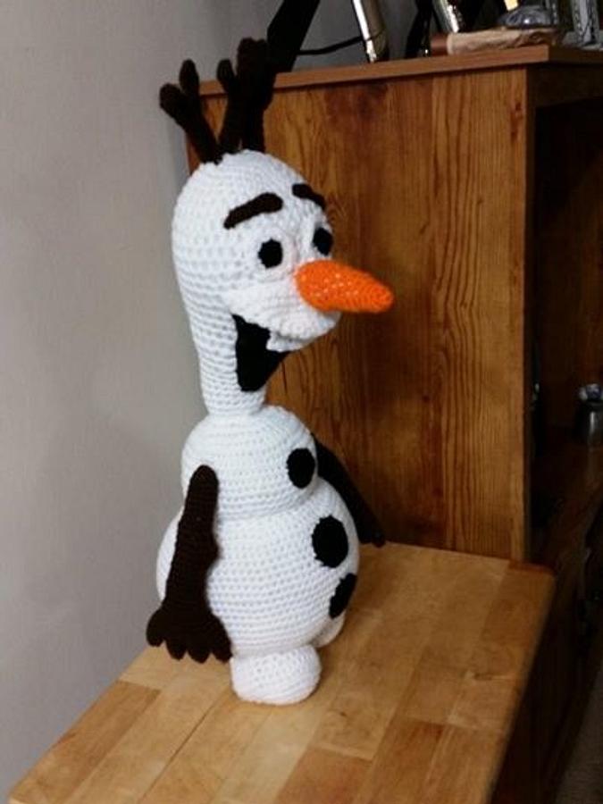 Olaf the snowman from Frozen