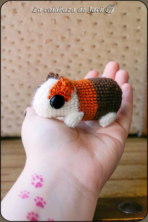 Guinea pig Amigurumi - La Calabaza de Jack