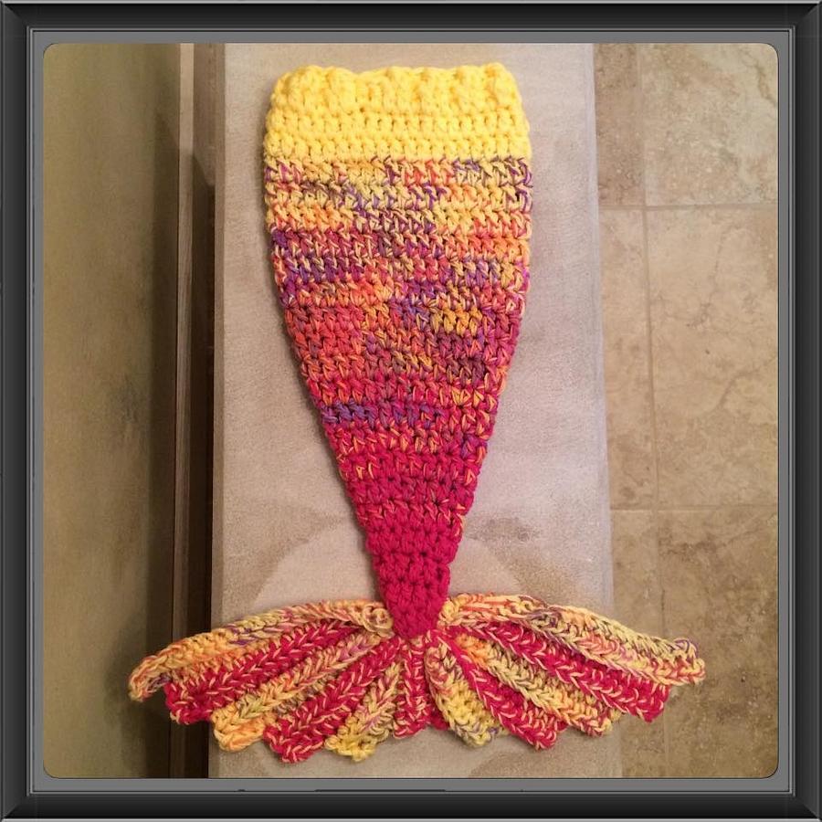 Mermaid Tail Cocoon/Blanket