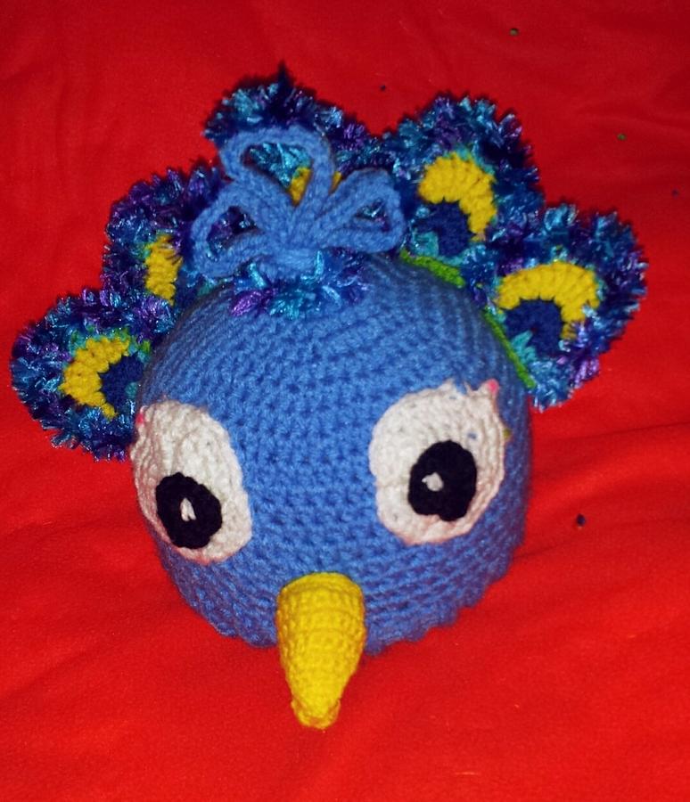 Peacock  hat