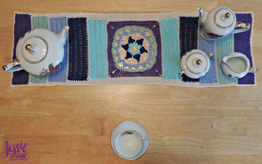 Flower Table Runner