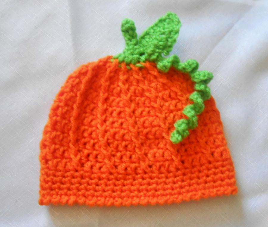 Newborn Pumpkin Beanie