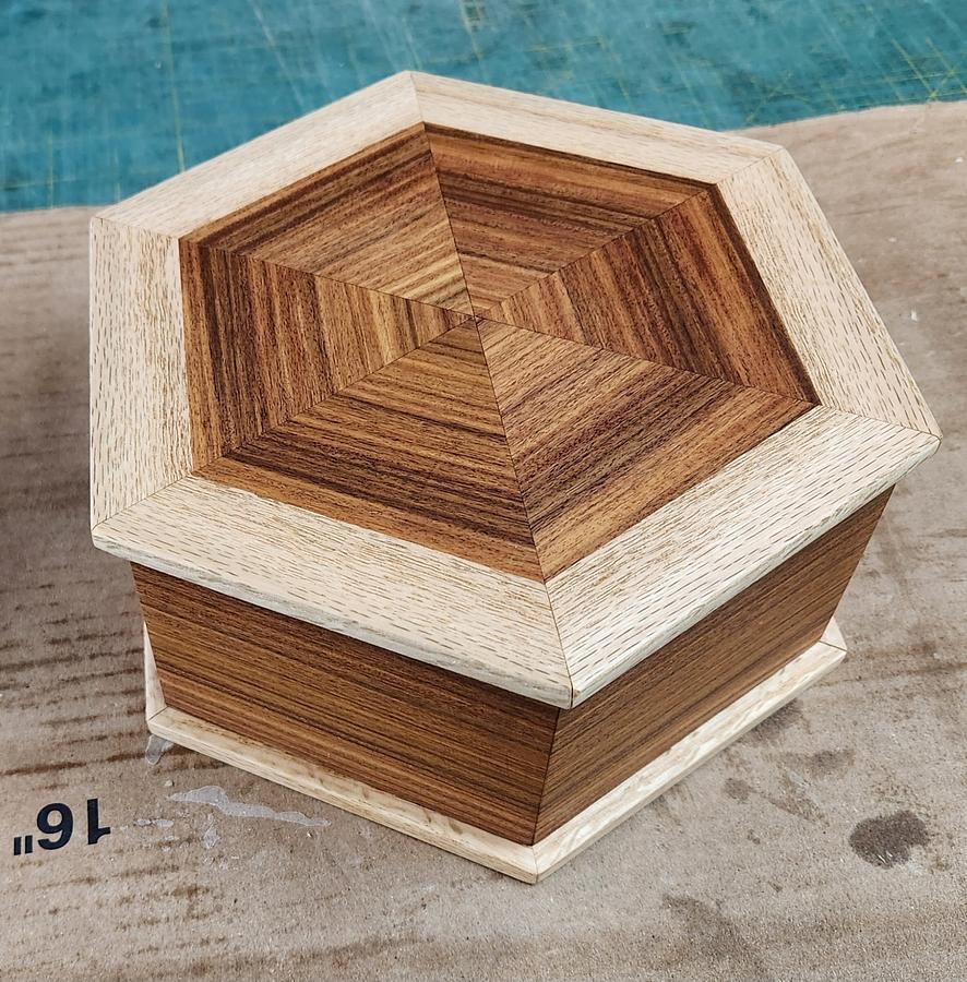 Hexagon boxes