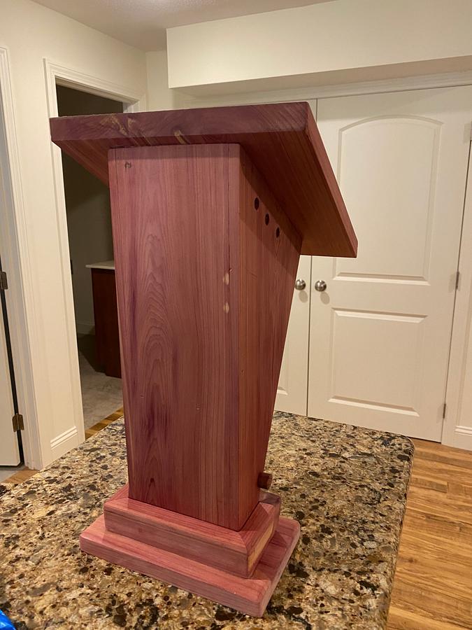 Peterson Style Bluebird House in Red Cedar