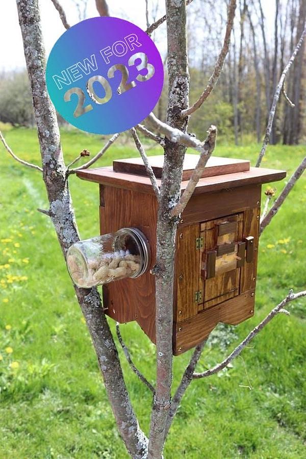 Knobby Nuts Squirrel Feeder Puzzle