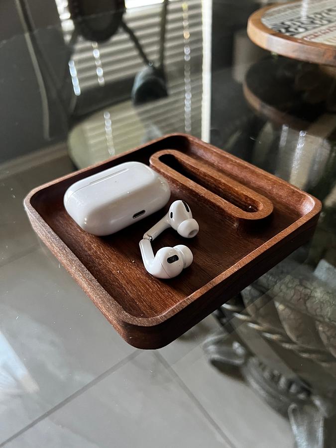 Walnut Phone Holder