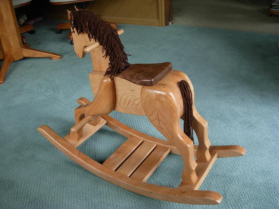 Cherry Roan Rocking Horse