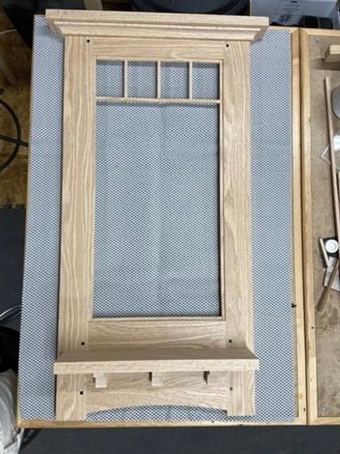 Arts and crafts mirror 