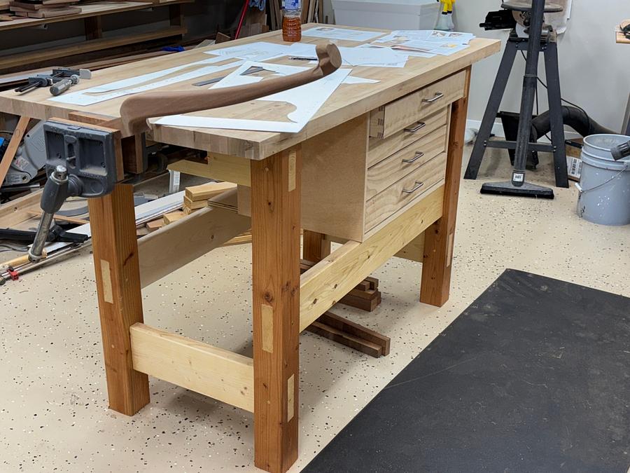 New bench