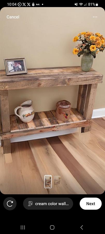 Country style console