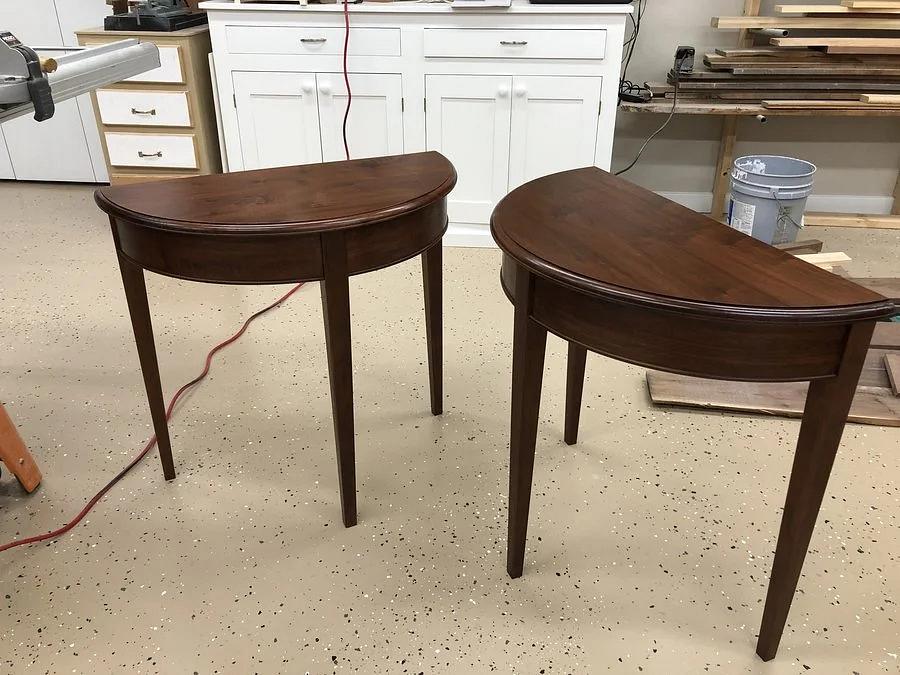 Demilune Tables 