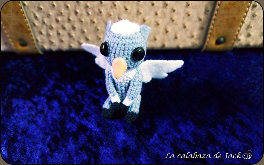 Buckbeak Amigurumi - Harry Potter - La Calabaza de Jack